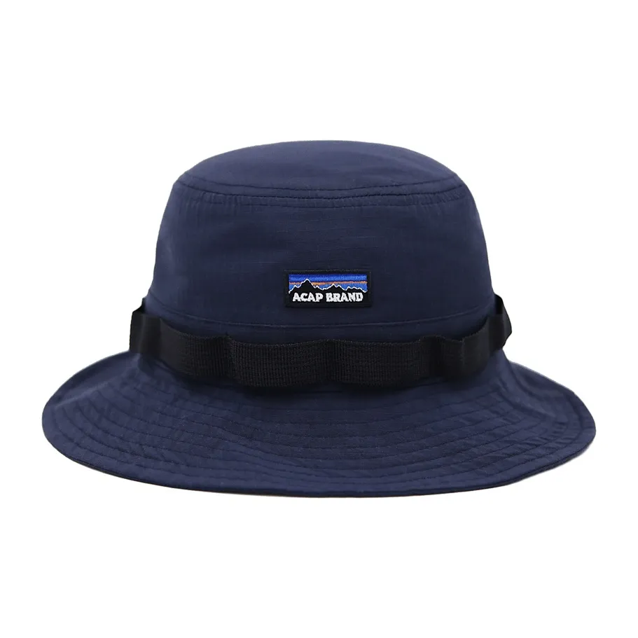 ACAP Cotton Bucket Hats Унисекс Темно-синий