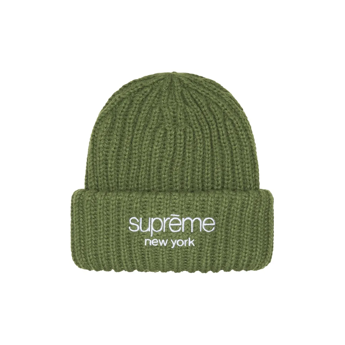 Supreme Acrylic Beanies Unisex Green Supreme Акриловые Шапки-бини Унисекс Зеленый