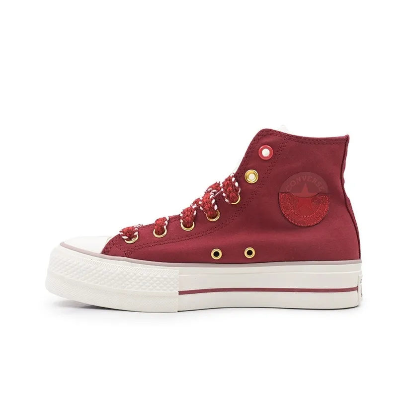 Converse Chuck Taylor All Star Lift High Top Кеды Женские Красные