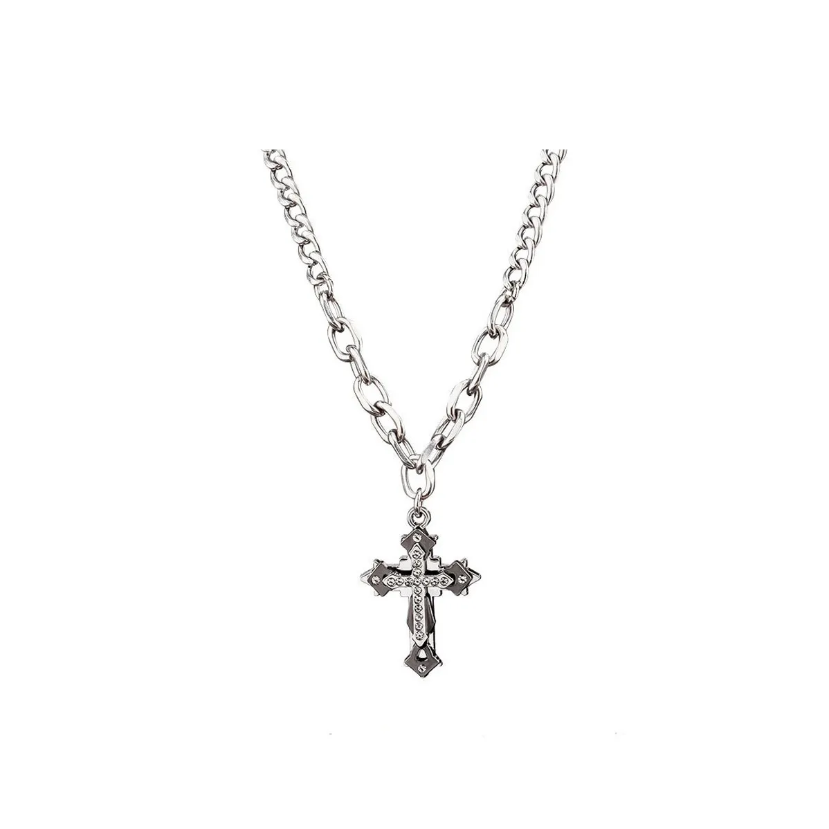 Asia Star Titanium Steel Necklaces Men's