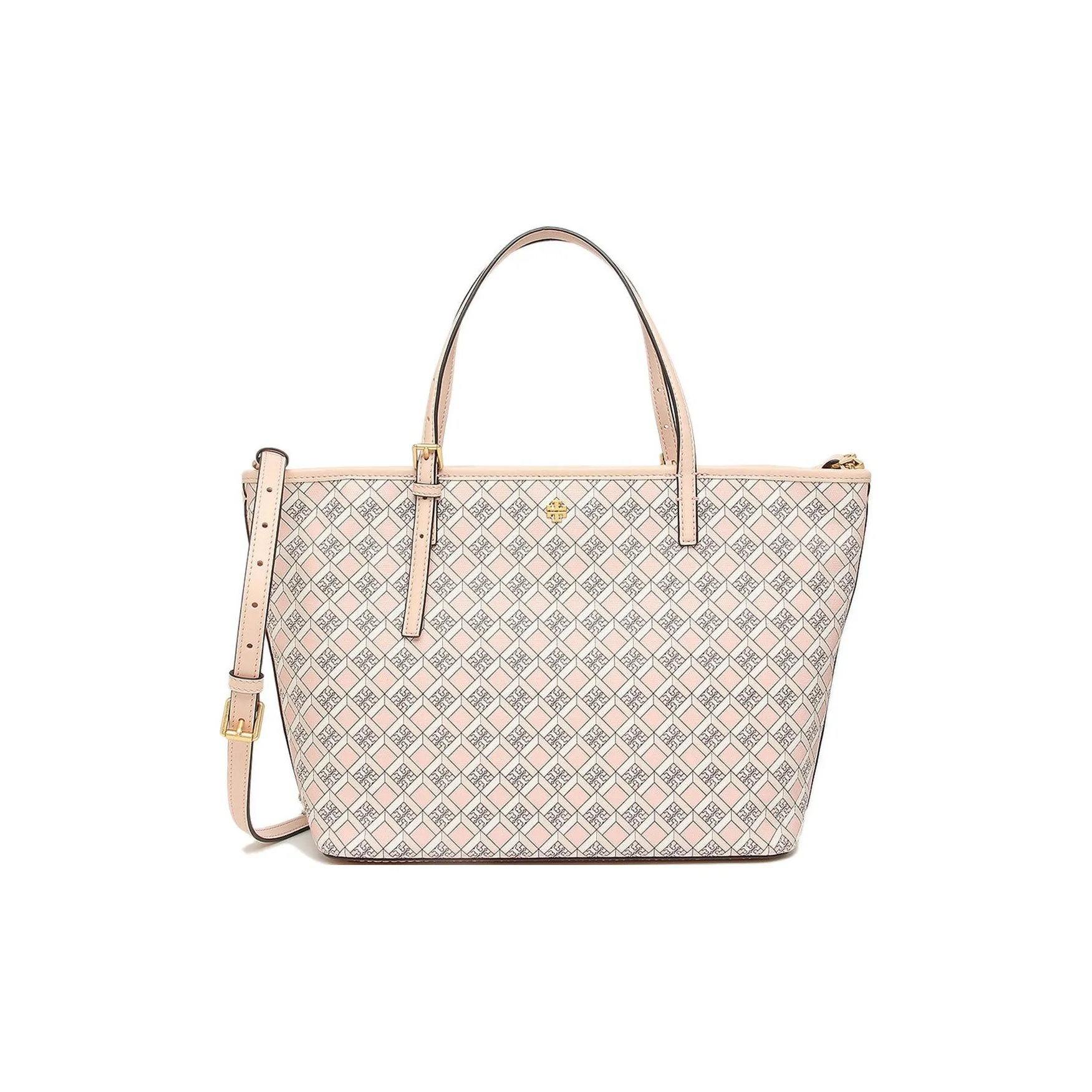 TORY BURCH Leather Tote Bag, Shopping Bag, Shoulder Bag, Crossbody Bag, Handbag Mini Women's Pink