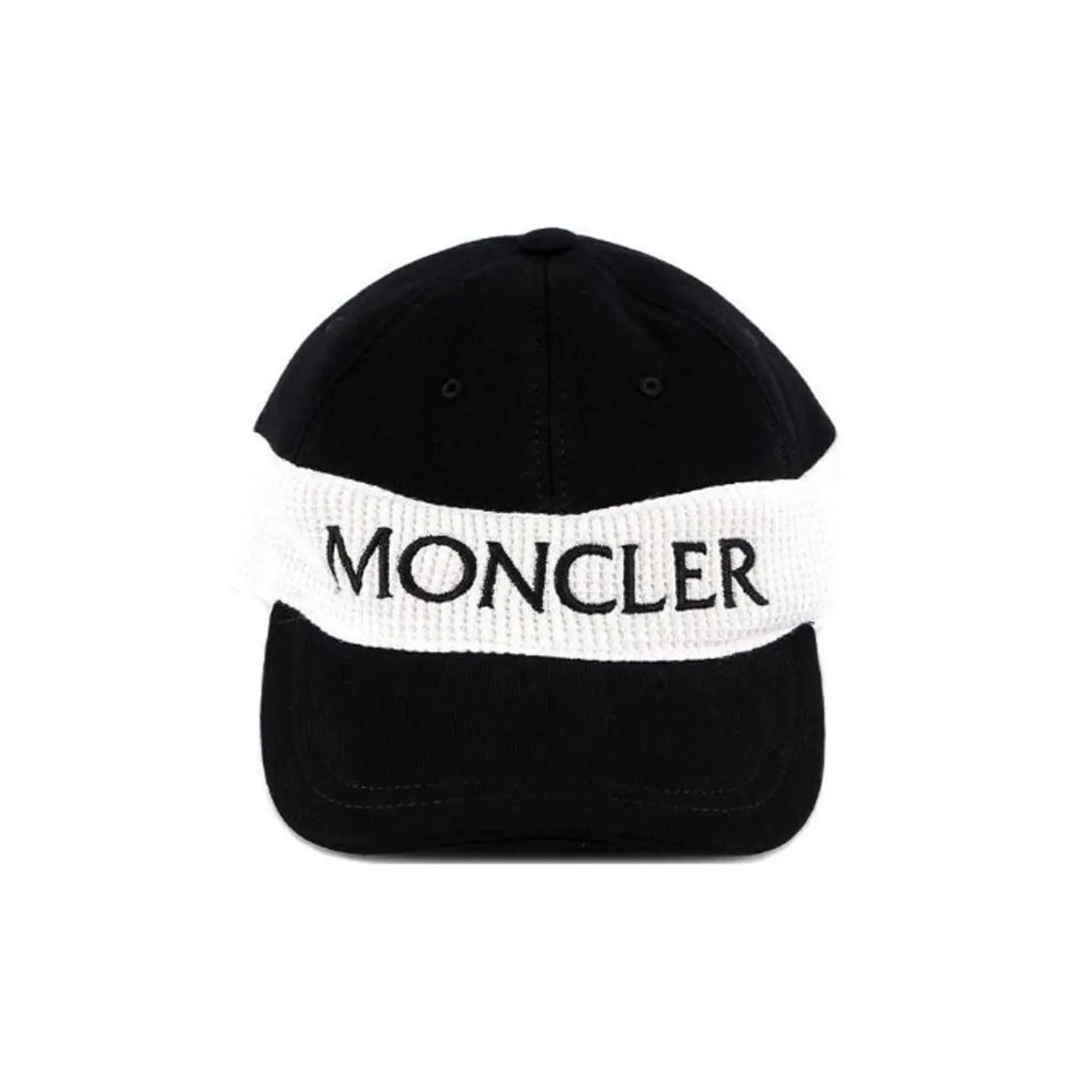 Moncler Хлопковые кепки Мужские Черный Белый