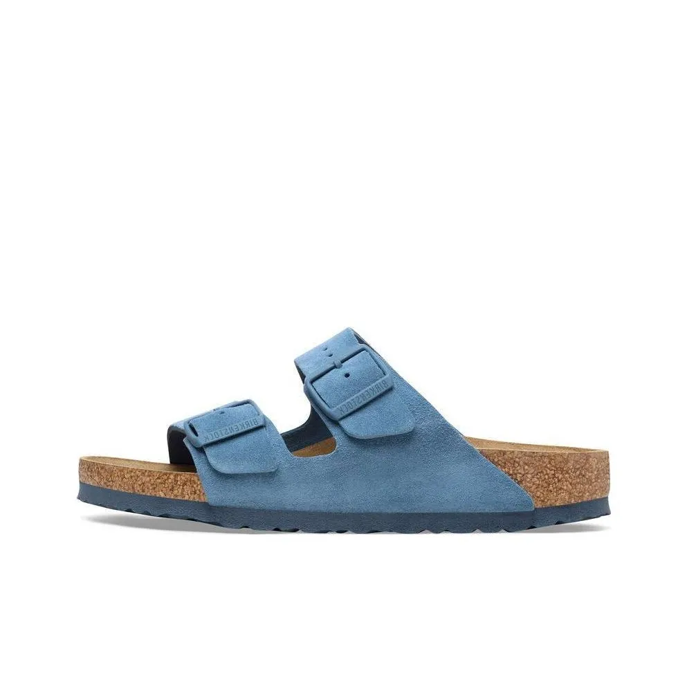 Birkenstock Arizona Slide Slippers Unisex Element Blue Regular