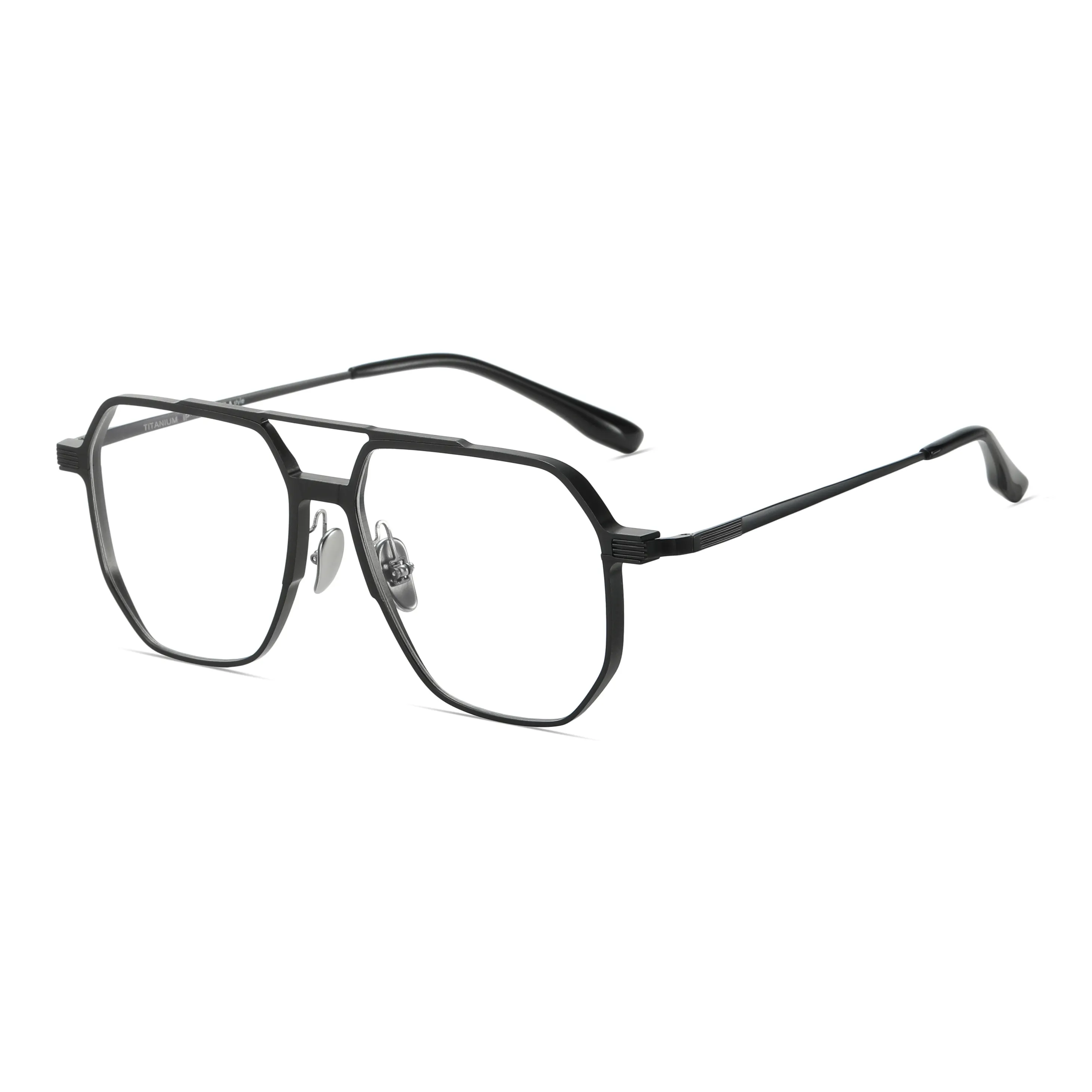 HLA Алюминий магний титановый сплав квадратные оправы для очков унисекс