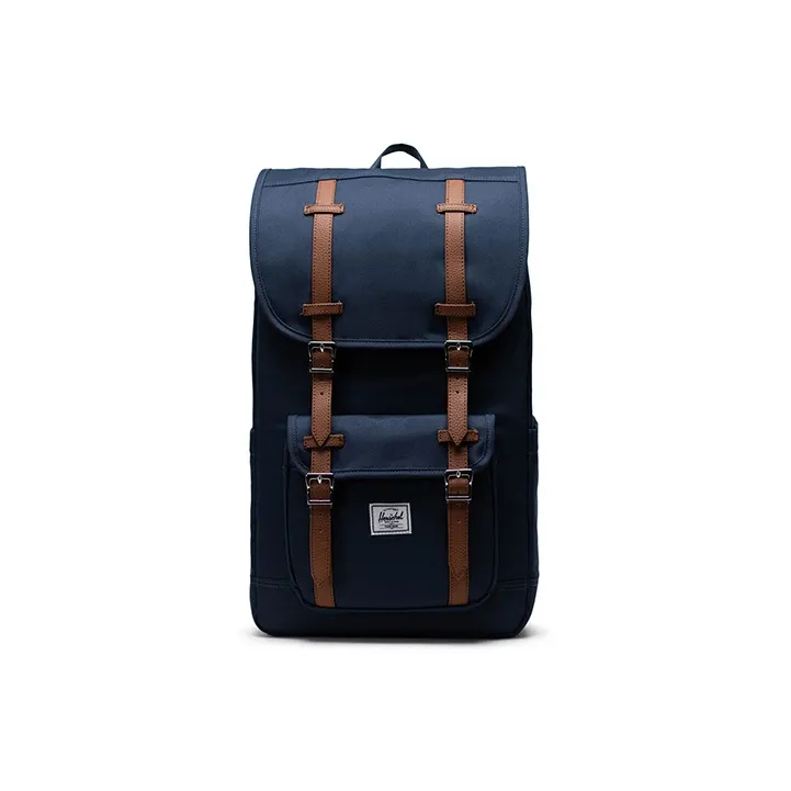 Herschel New Upgraded Eco Friendly Переработанный Ткань Рюкзак Унисекс Синий