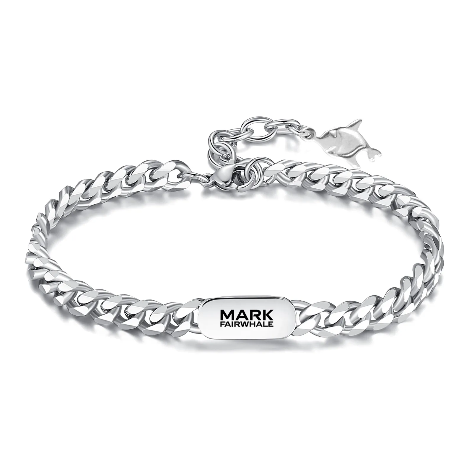 FAIRWHALE Браслеты из нержавеющей стали Унисекс