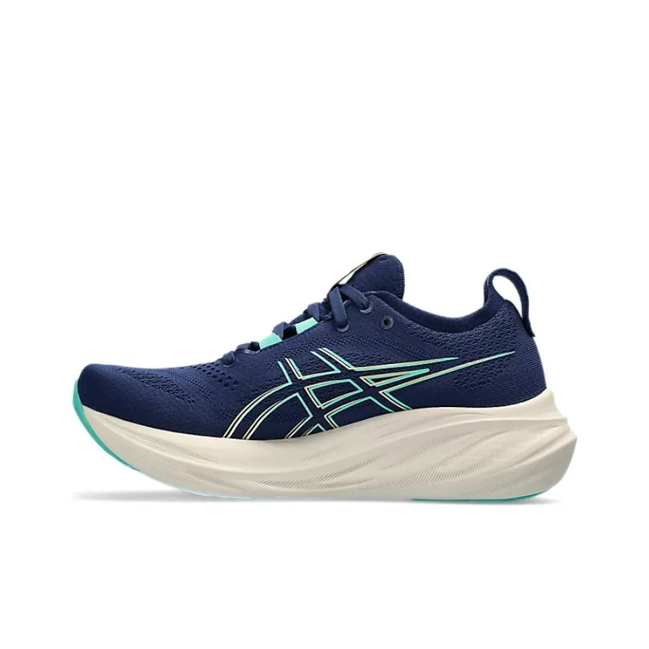 Asics Gel Nimbus 26 Wide 'French Blue Electric Lime' Women's