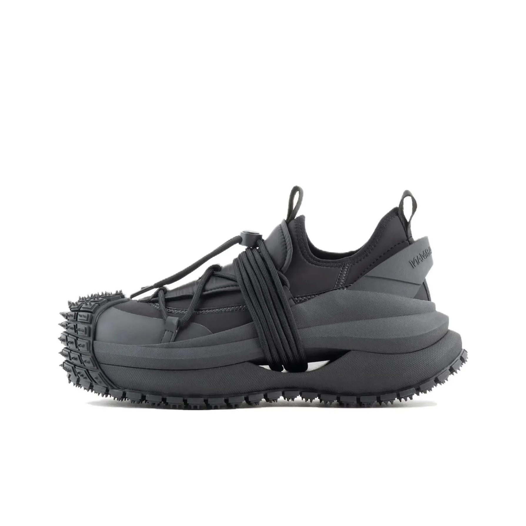 EMPORIO ARMANI Low Top Casual Shoes Men's Black