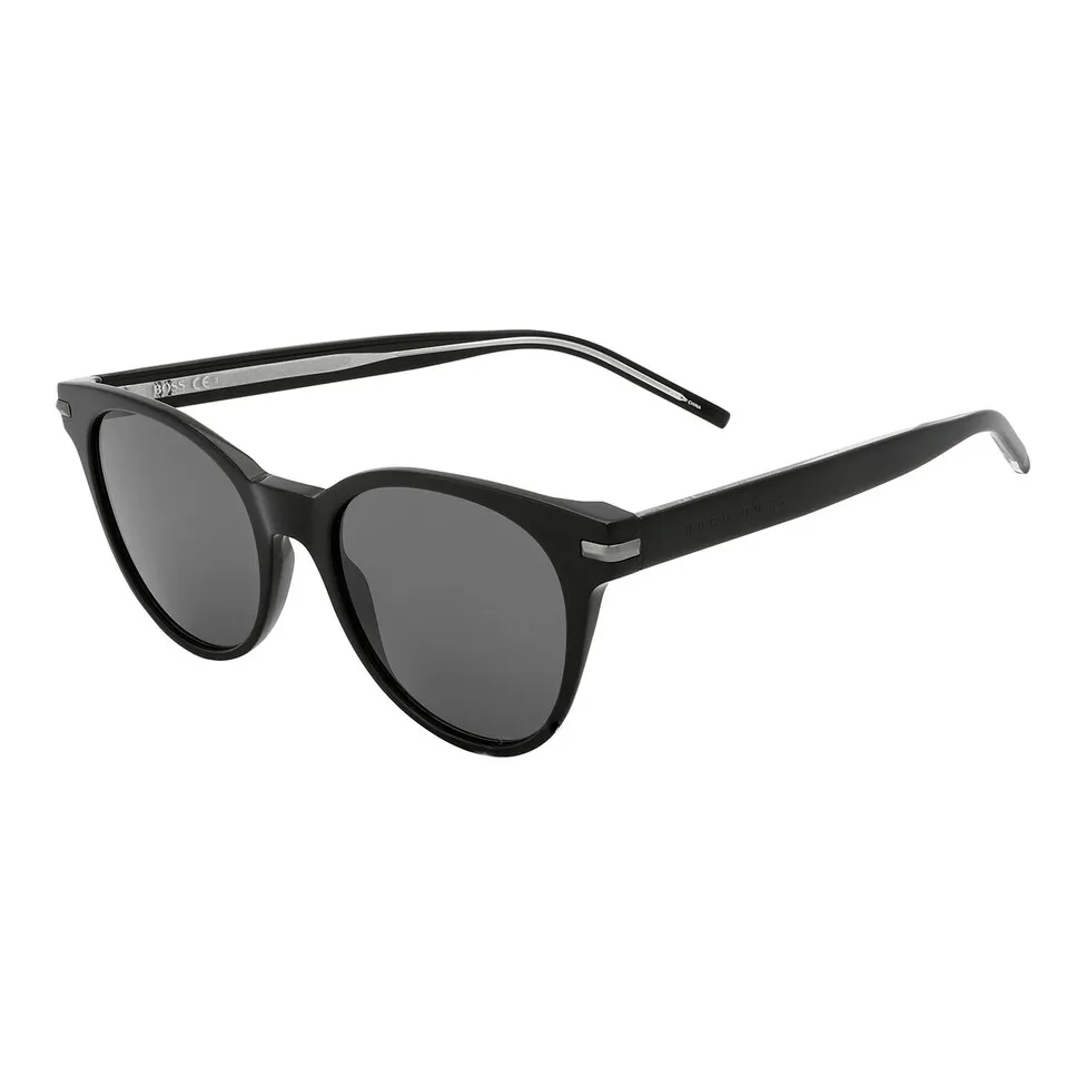HUGO BOSS Plastic Round Sunglasses Women's Black