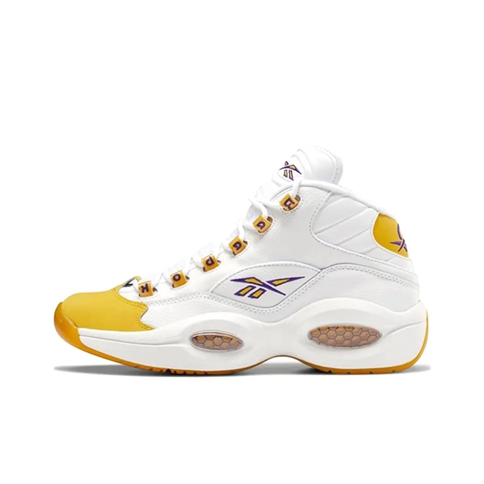Reebok Question Mid Yellow Toe