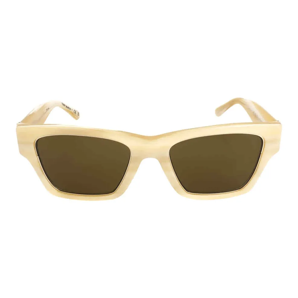 TORY BURCH Plastic Rectangular Sunglasses Women's Yellow