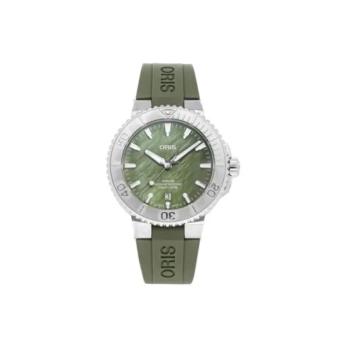 Oris Автоматический Механический Movement Мужские Часы 41,5 мм Зеленый