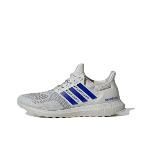Adidas Ultraboost 1,0 Беговые кроссовки Низкие Серебристо-синие Мужские