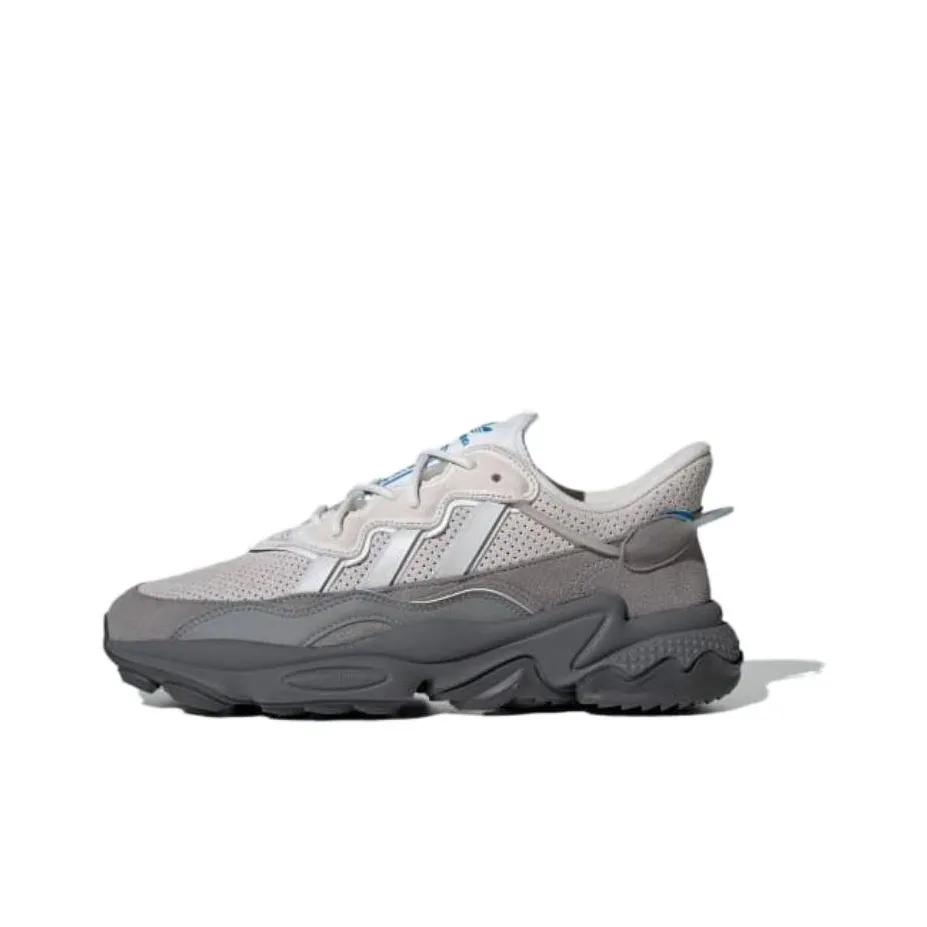 Adidas Originals Ozweego TR Low Топ Толстая подошва Кроссовки Унисекс Серебристо-серый