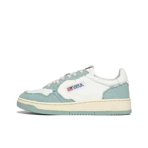 AUTRY Кроссовки для скейтбординга Low Top Бело-зеленые Женские
