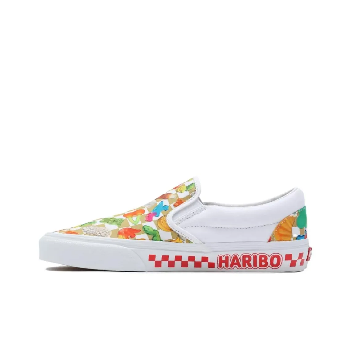 Vans Slip on Series Canvas Shoes Unisex Low Top White/Green/Pink/Red/Brown/Blue