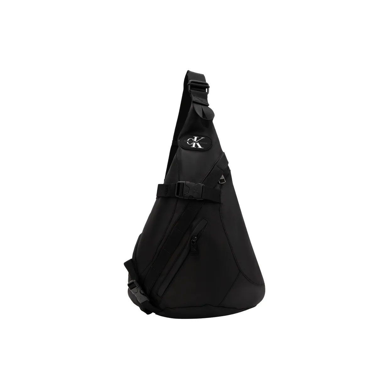CALVIN KLEIN Fabric Sling Bag Regular Men's Space Black
