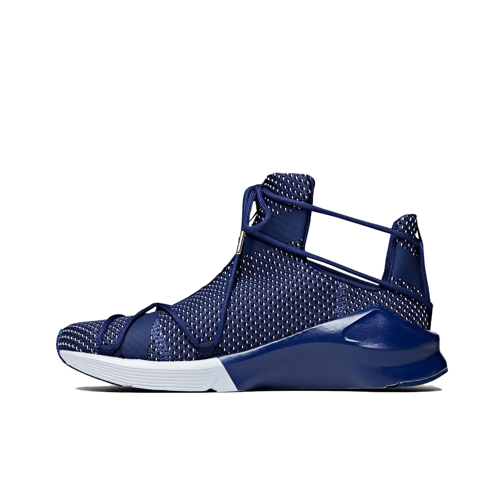 PUMA Fierce Wear Resistant Low Top Running Shoes Women's Dark Blue