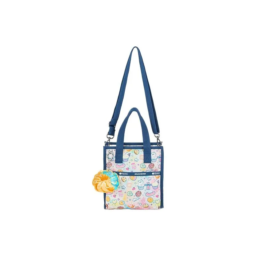 Skechers LeSportsac Коллаборация Ткань Сумка Сумка через плечо Сумка через плечо Большая Женская Многоцветная