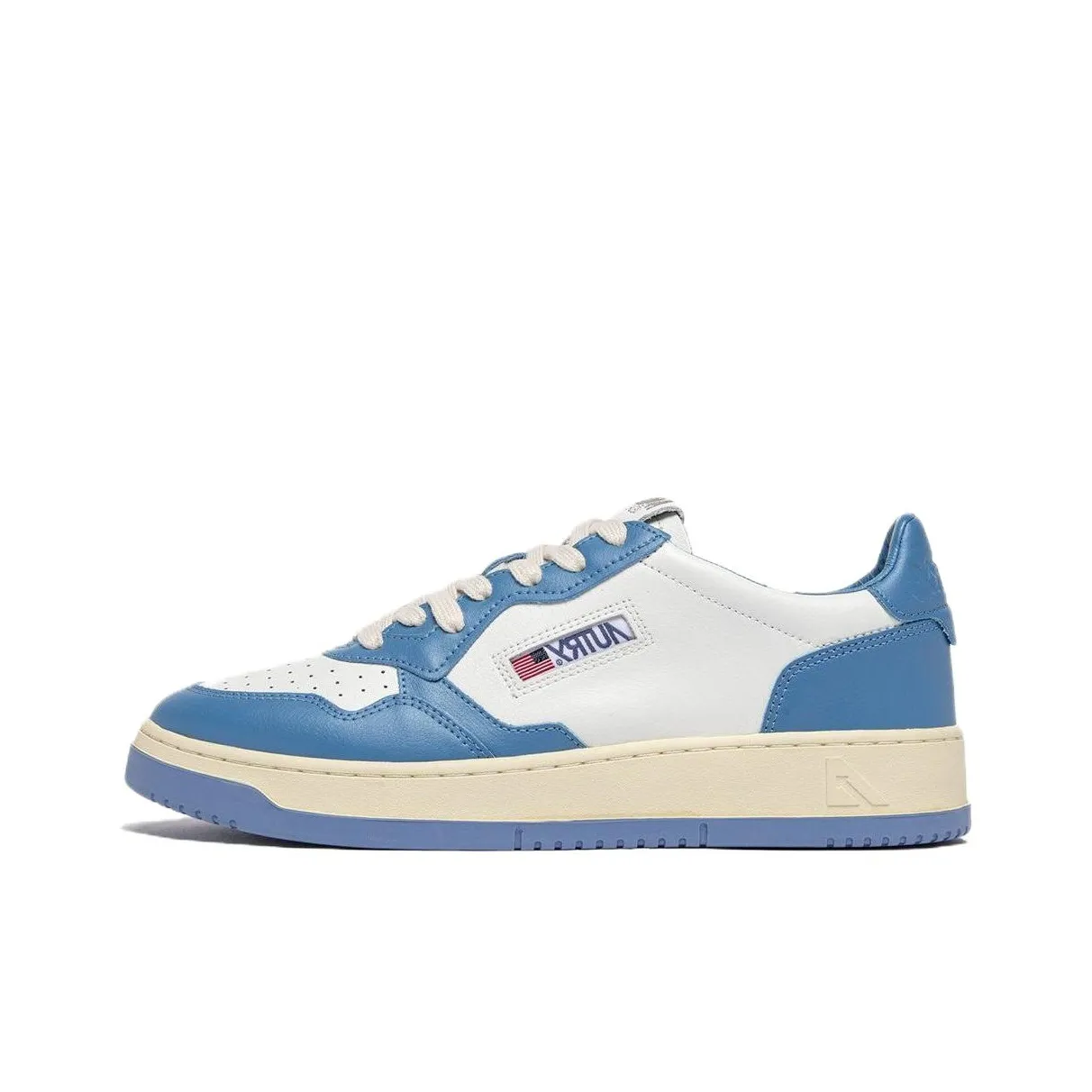 AUTRY Medalist Leather Low White Niagara Women's