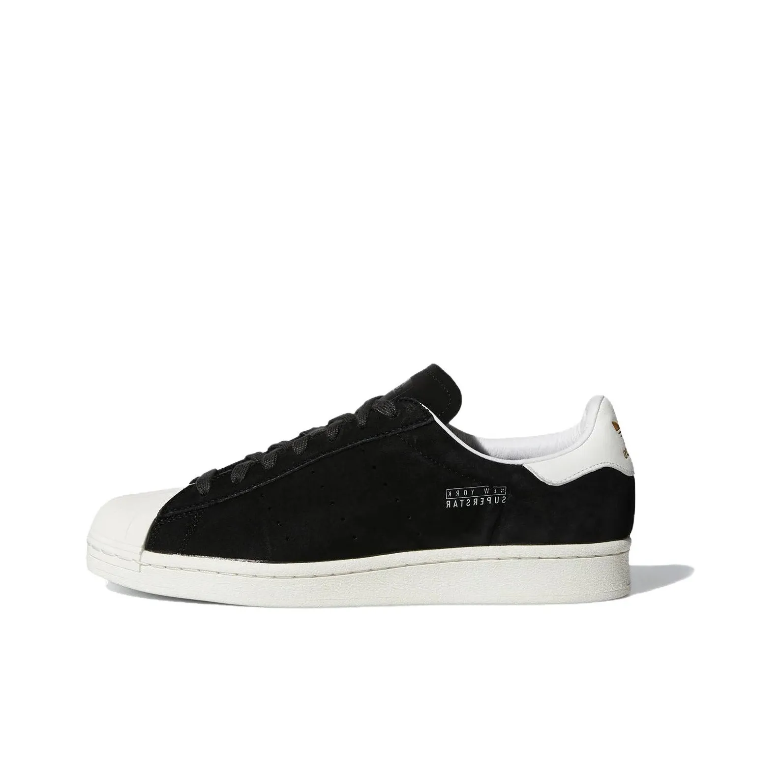 Adidas Originals Superstar Pure New York Low Топ Скейтборд Кроссовки Унисекс Черный Белый