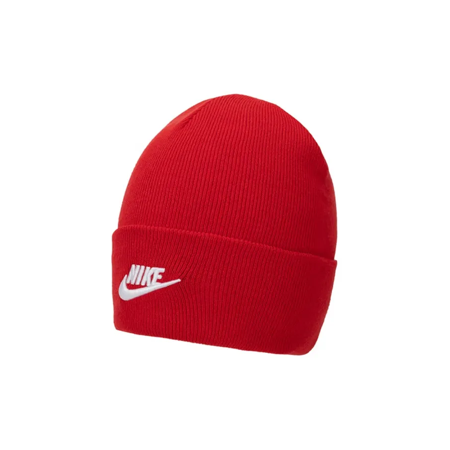 Nike Cotton Polyester Beanies Unisex Red