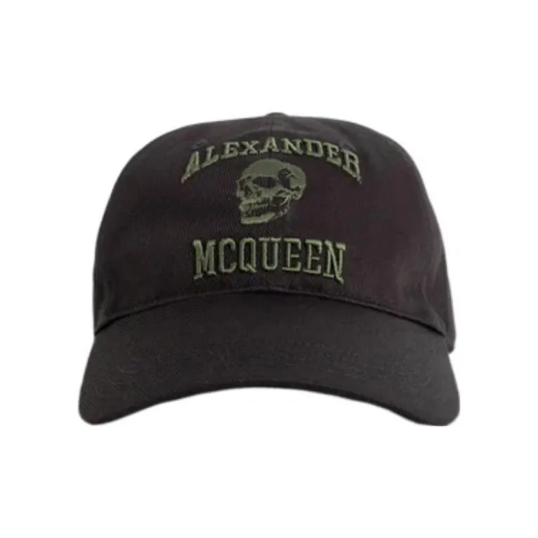 Alexander McQueen Logo embroidered Cap