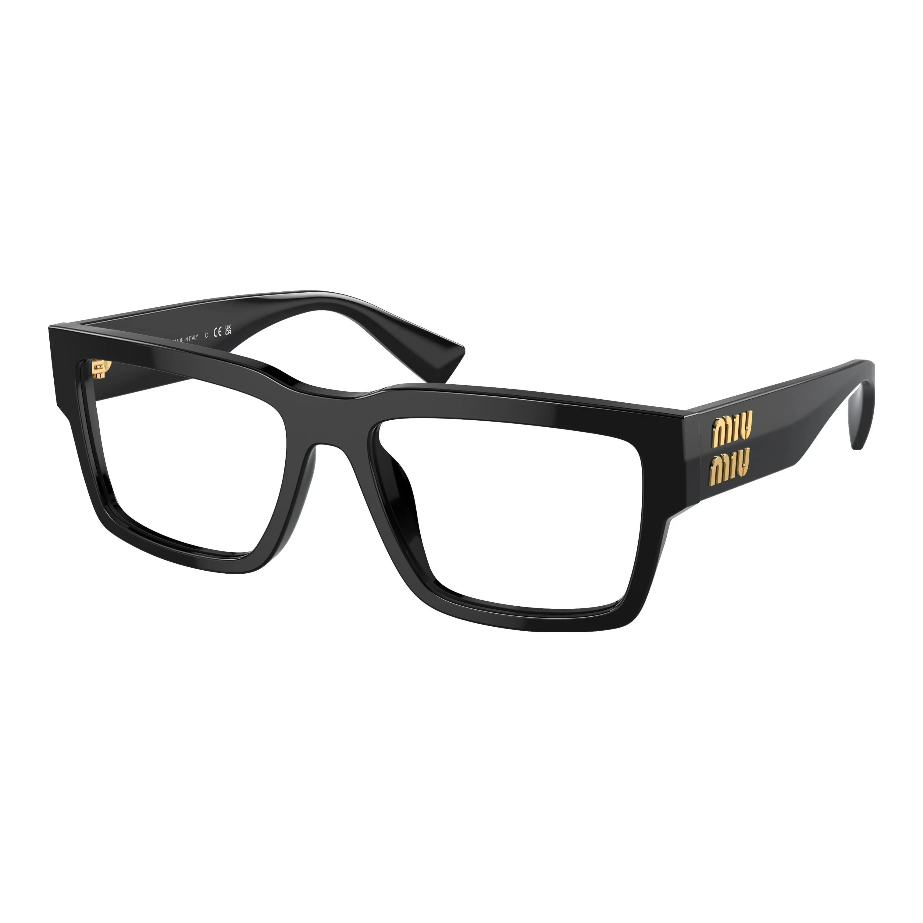 MIU MIU Оправы для очков Cat Eye Unisex Black