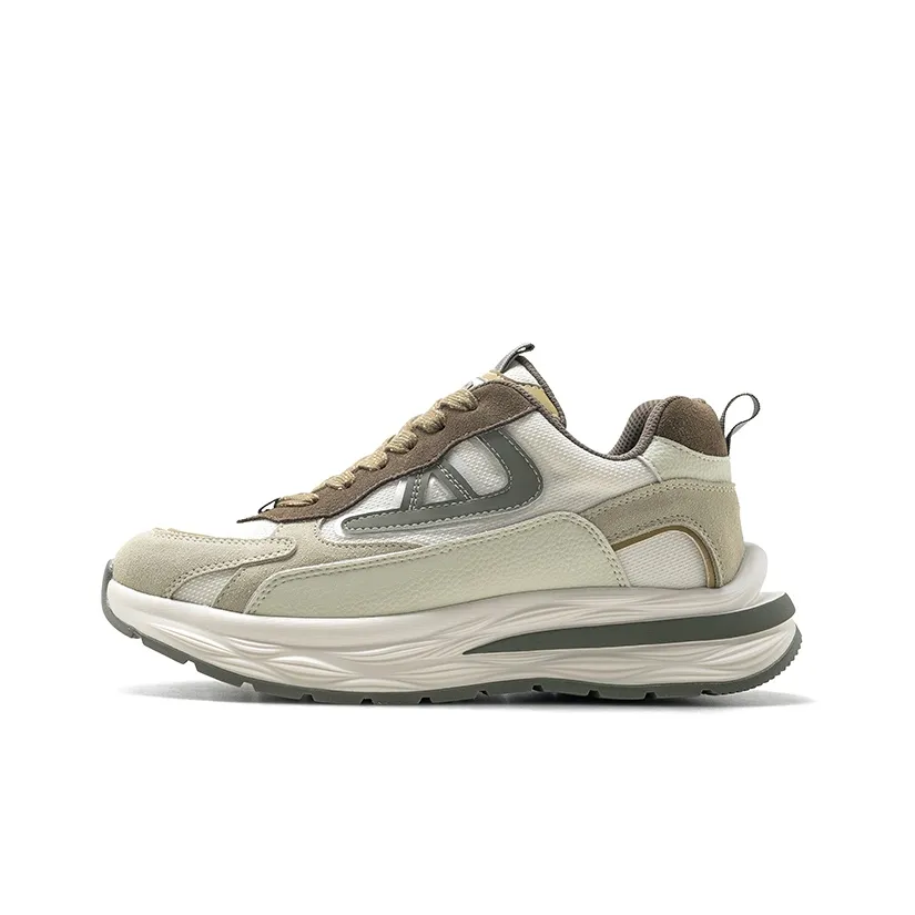 Ancient Finches Низ Резистентный Низкий Топ Толстая Подошва Кроссовки Унисекс Белый Зеленый