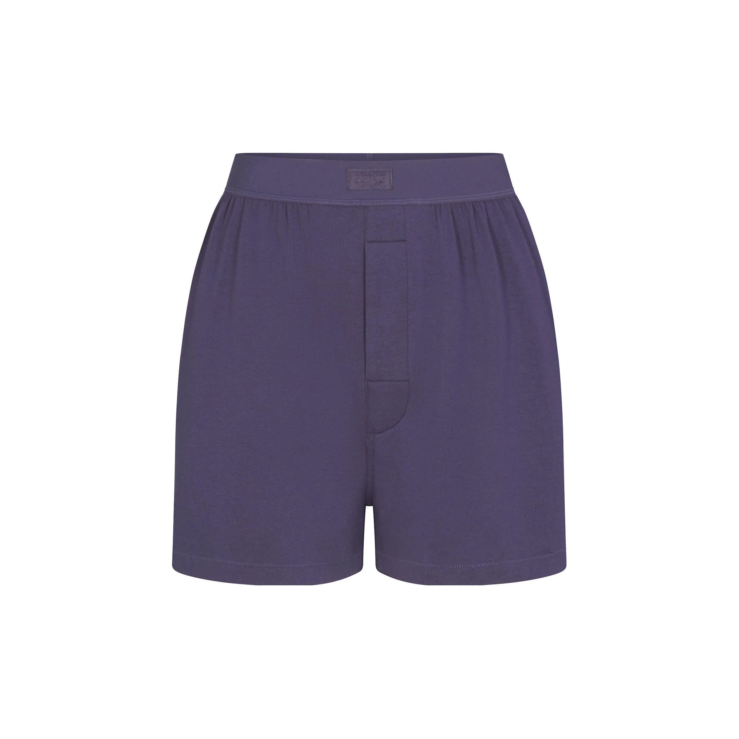 SKIMS FW23 BOYFRIEND LOOSE BOXER Casual Shorts Women's SLEET/Freezing Rain