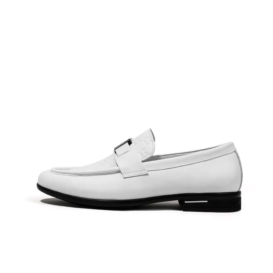 PALMPOLO Loafers Men's White/Black