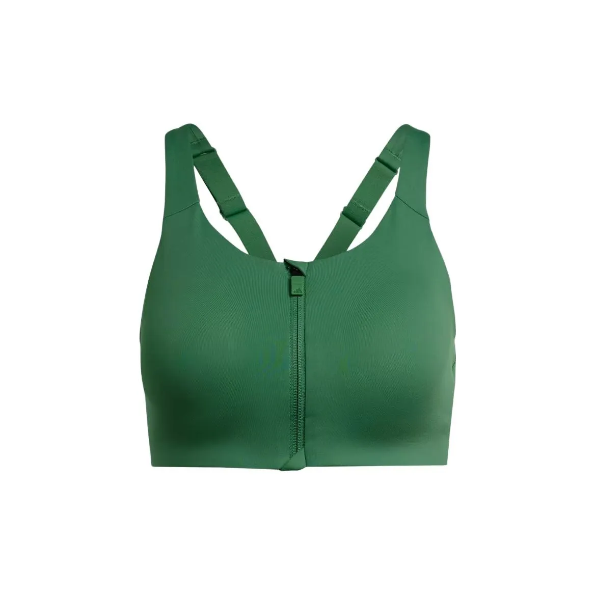 Adidas TLRD IMPACT LUXE HIGH-SUPPORT ZIP BRA Sports Underwear Women's Green