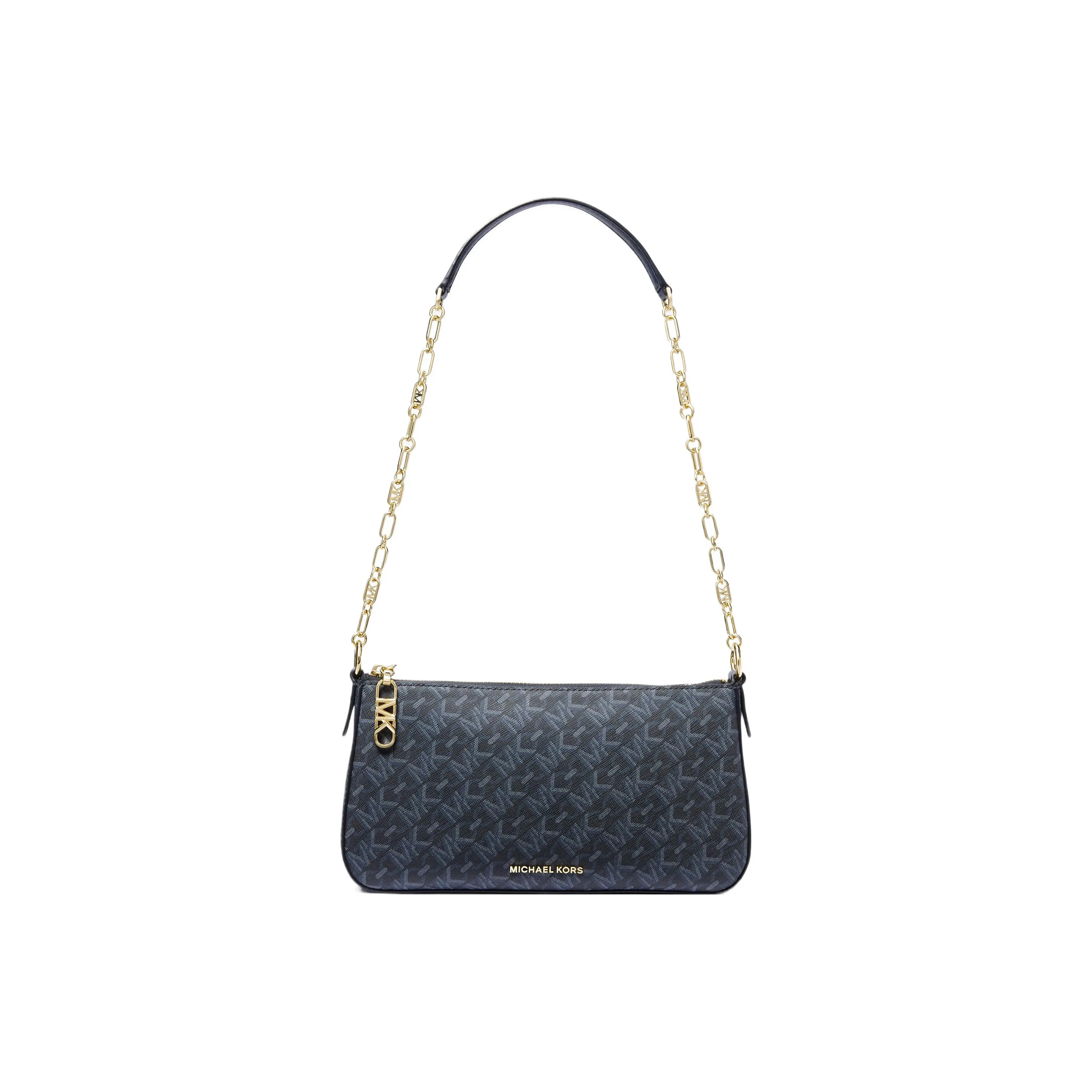 MICHAEL KORS Artificial Leather Shoulder Bag, Handbag, Shoulder Bag Women's Dark Blue & Light Blue