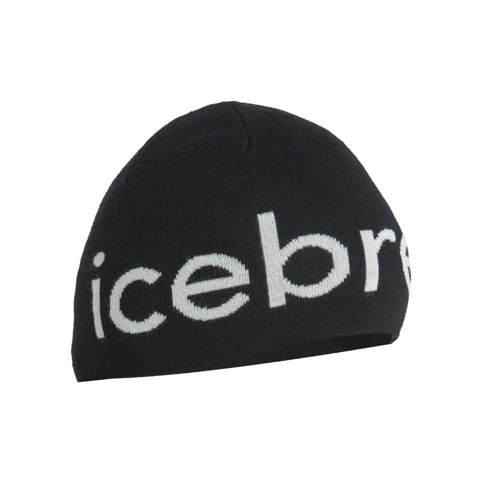 ICEBREAKER Мериносовая шерсть Органический хлопок Beanies Женские Черный