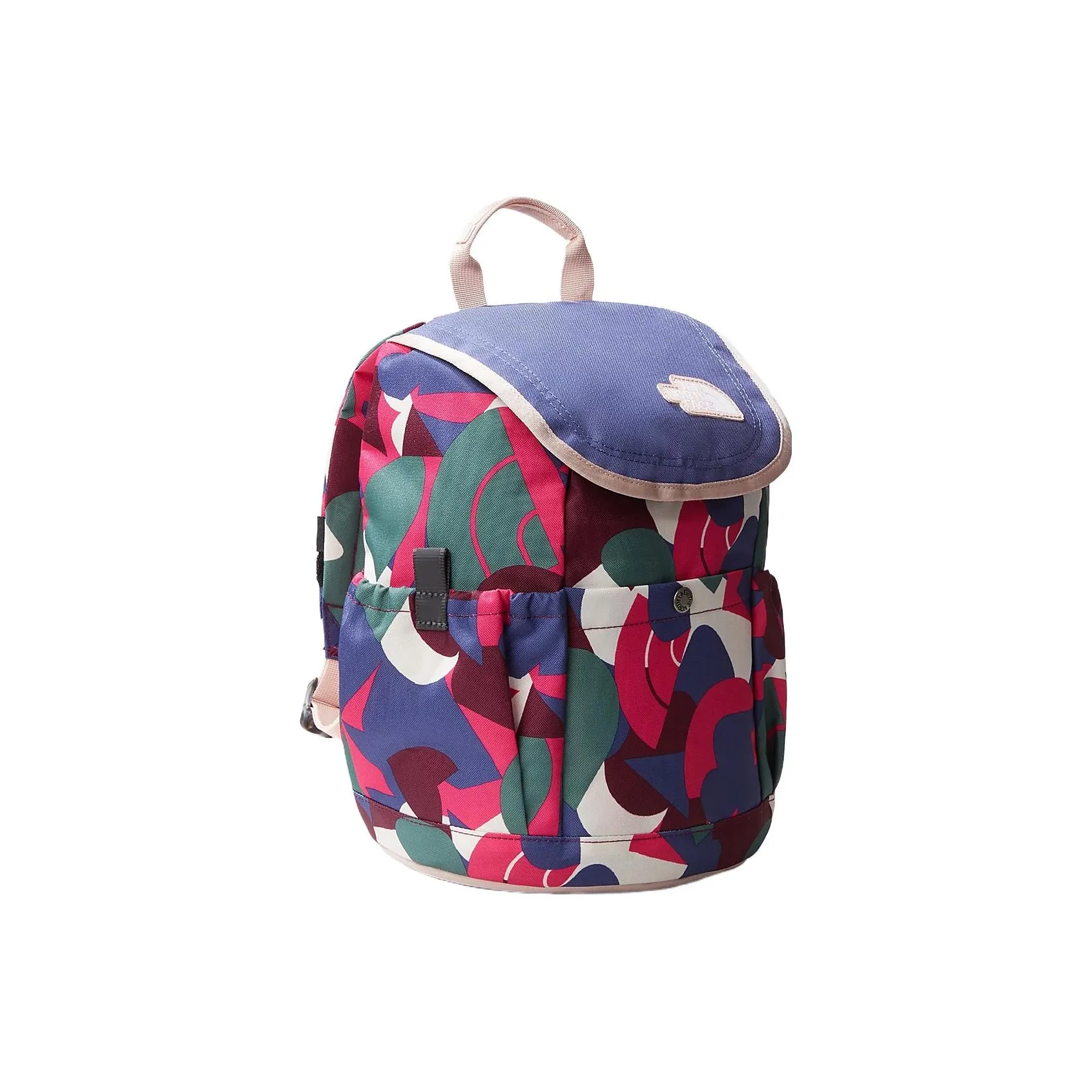 THE NORTH FACE 10L Backpack Outdoor Bag Recycled Polyester Cave Blue Pink Moss Women's