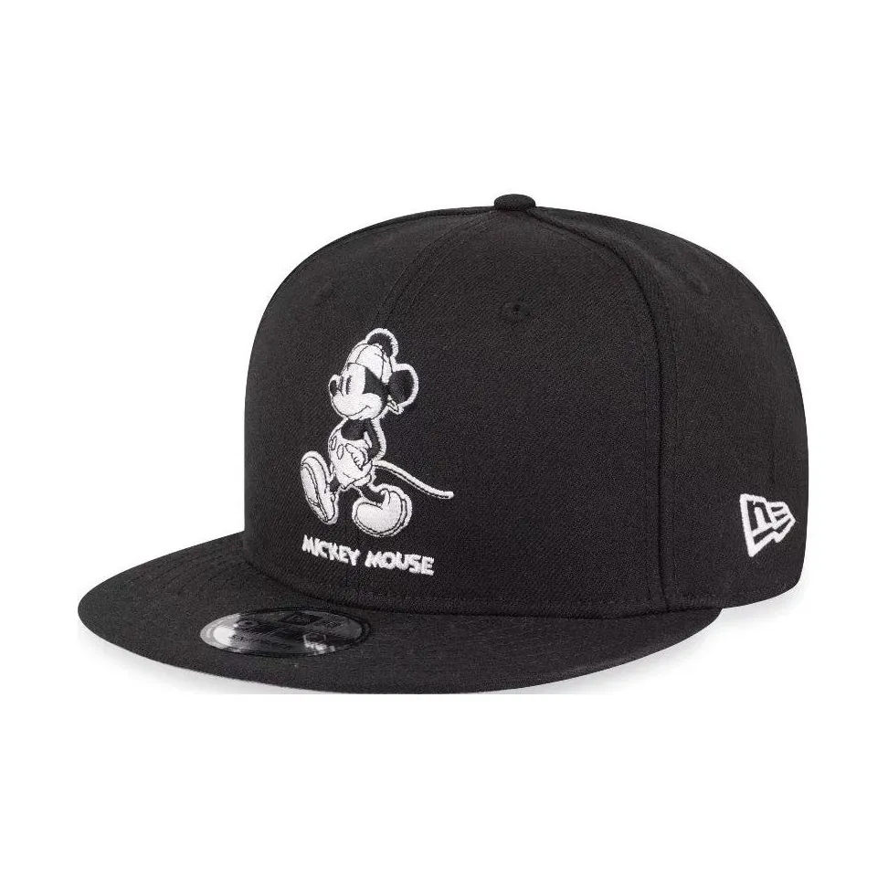 New Era Cotton Baseball Caps Unisex Black