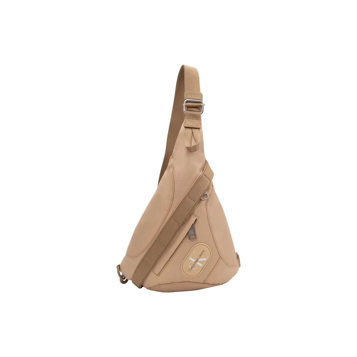 CALVIN KLEIN Fabric Sling Bag Men's Khaki