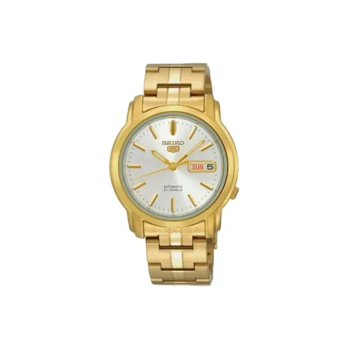 SEIKO Автоматический Механический Movement Мужские Часы 38 мм Белый