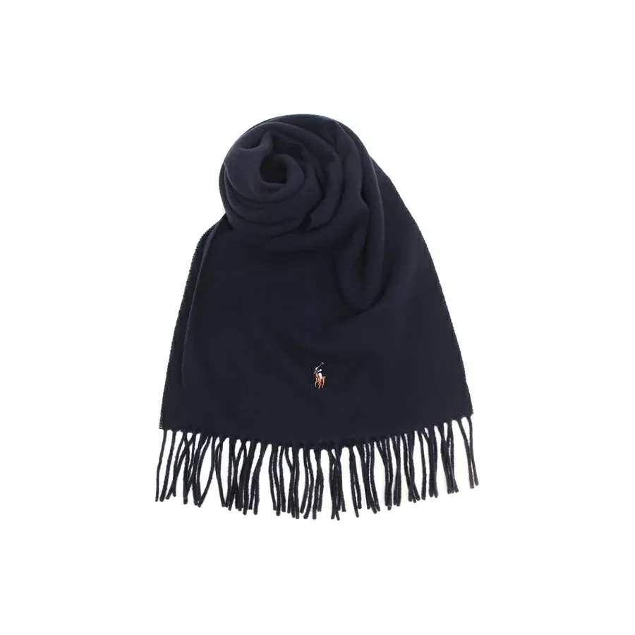 Polo Ralph Lauren Шерпа Шарфы Унисекс Темно-синий