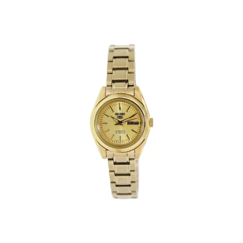 SEIKO Автоматический Механический Movement Женские Часы 26мм*10мм Золотой