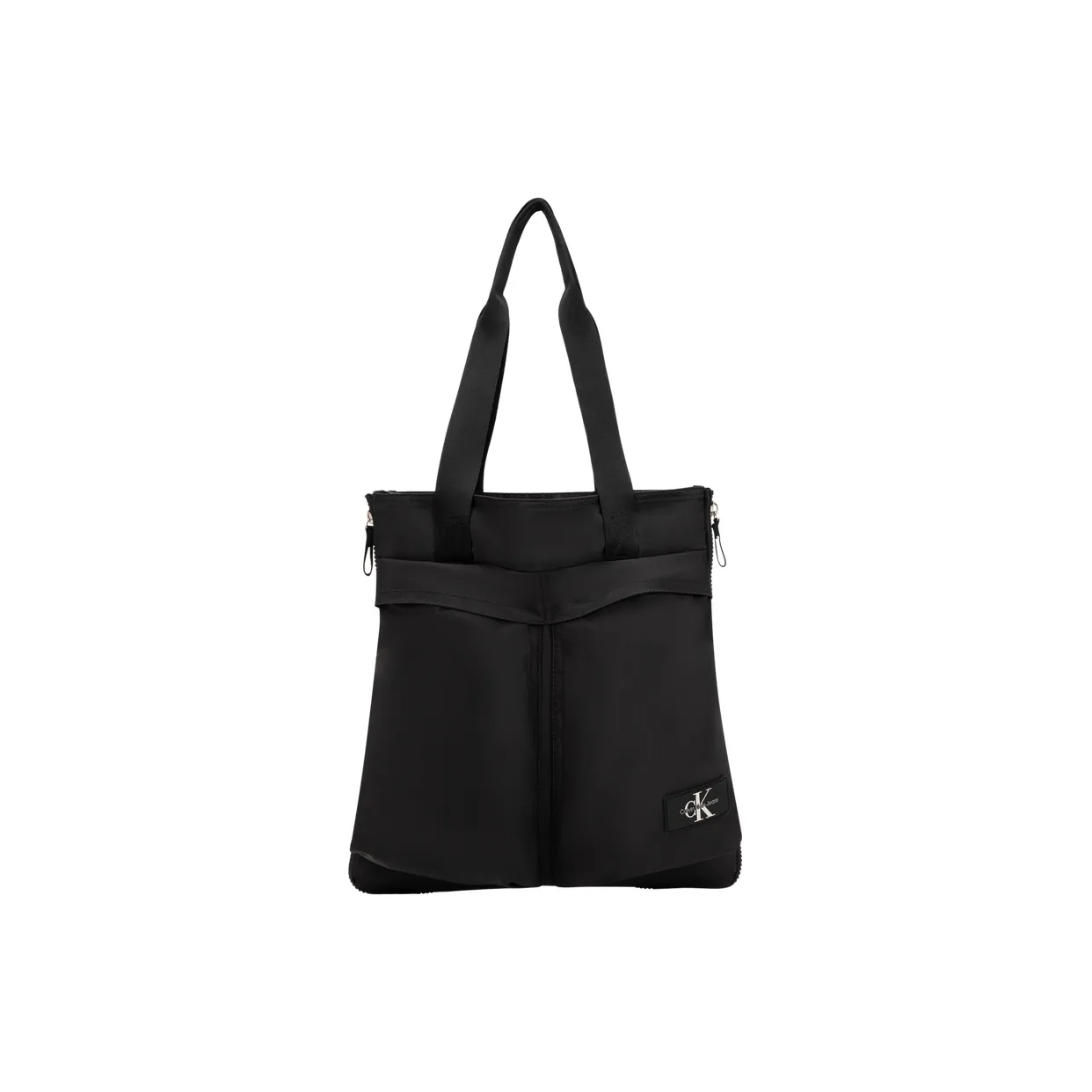 CALVIN KLEIN Fabric Tote Bag Shopping Bag Shoulder Bags Men's Space Black