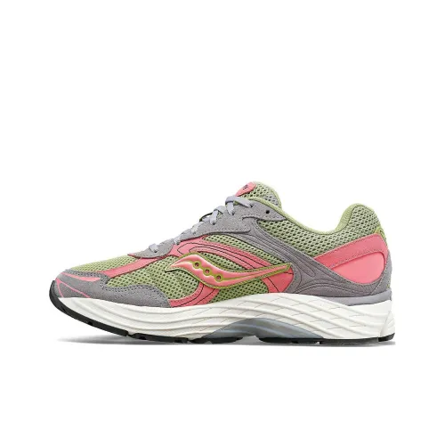 Saucony Pro Grid Omni 9 Беговые кроссовки Низкие Красно-серые Унисекс