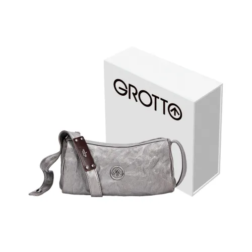 GROTTO Сумки кросс-боди Известняк Ancient Серебряный Mark Унисекс