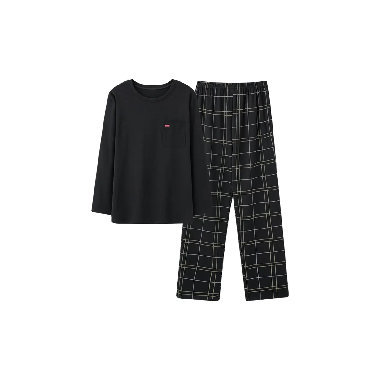 MIIOW Черный мужской комплект пижам