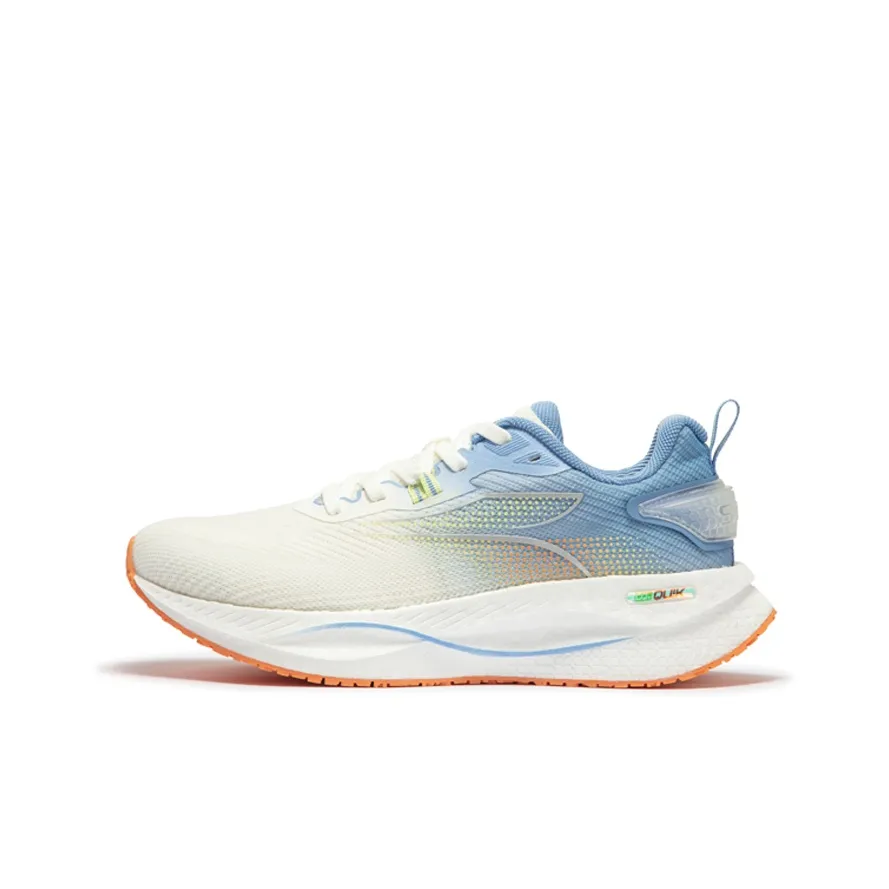 361° Амортизирующие подошва Устойчивая к истиранию Низкий топ Беговые кроссовки Женские Небесно-голубой