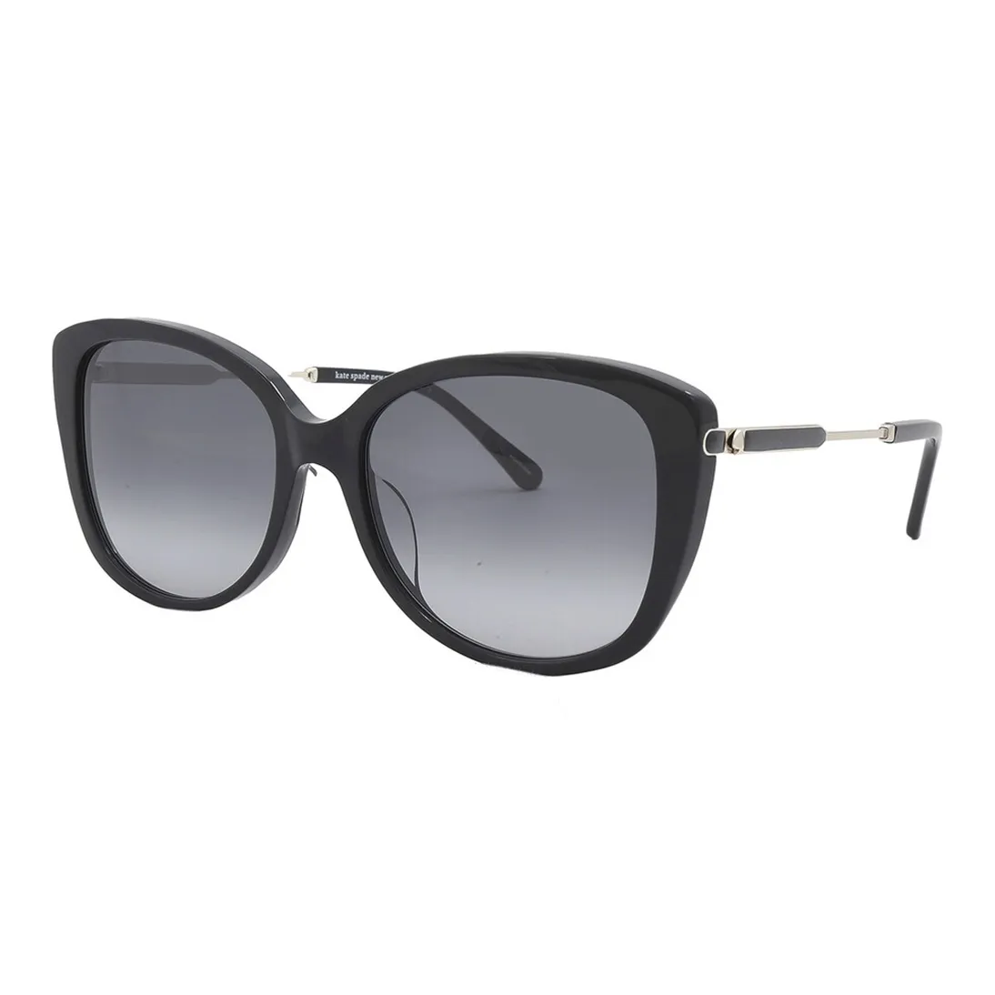 Kate Spade Plastic Butterfly Sunglasses Women's Black
