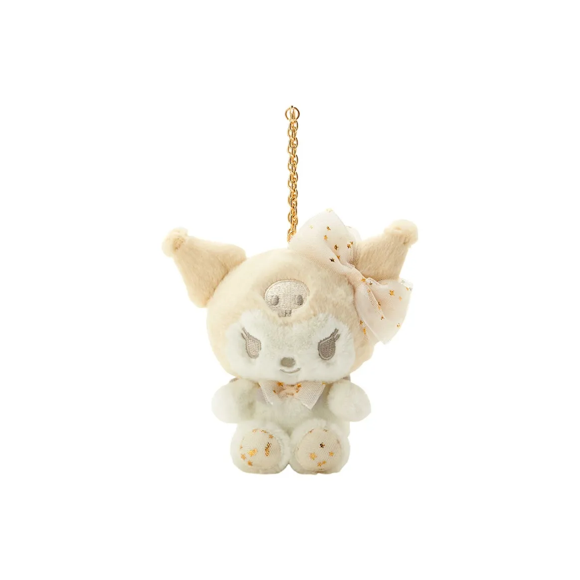Санрио Kuromi White Winter Collection Брелок Талисман Кукла Плюшевая Подвеска 14 см Высота