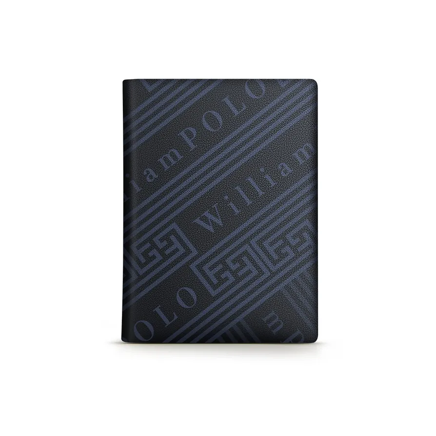 WilliamPOLO Napa Head Кожаный кошелек для водительских прав и кредитных карт унисекс