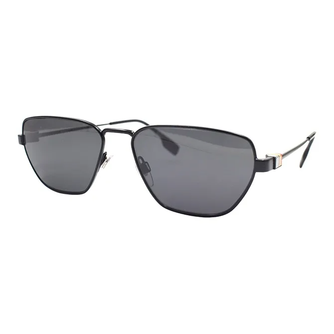 Burberry Vintage check Geometric frame Sunglasses