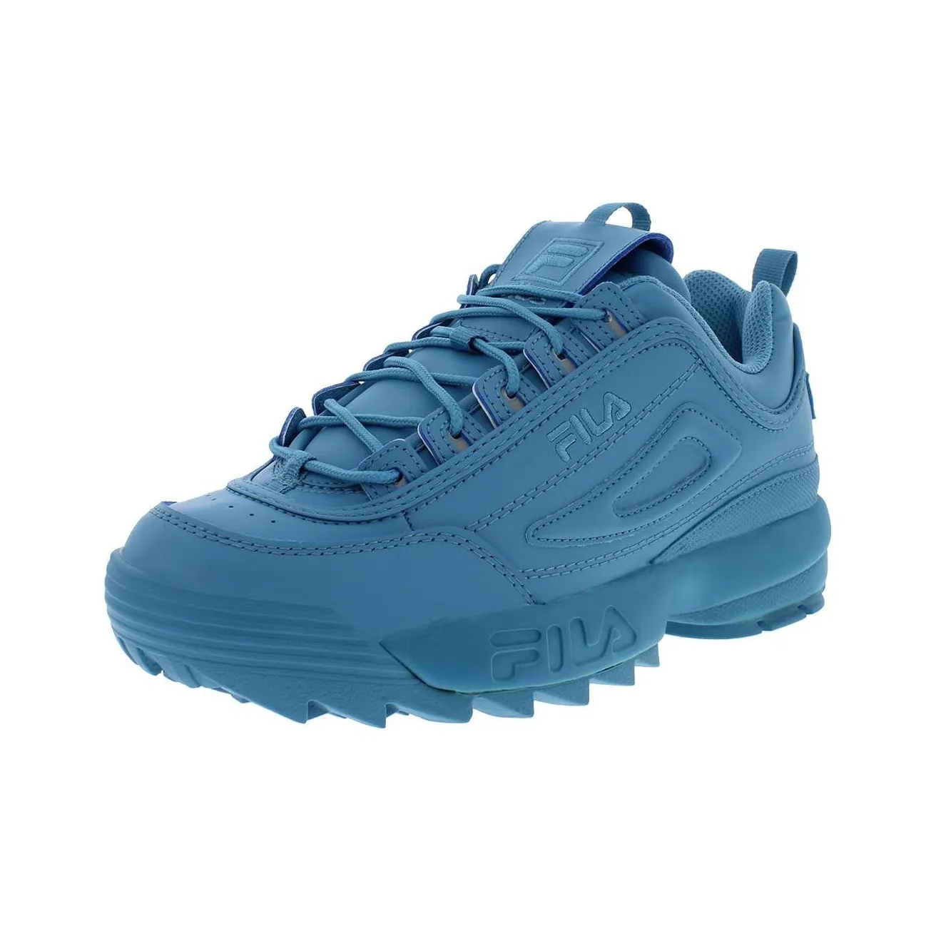 FILA Disruptor 2 Low Top Running Shoes Women's Blue